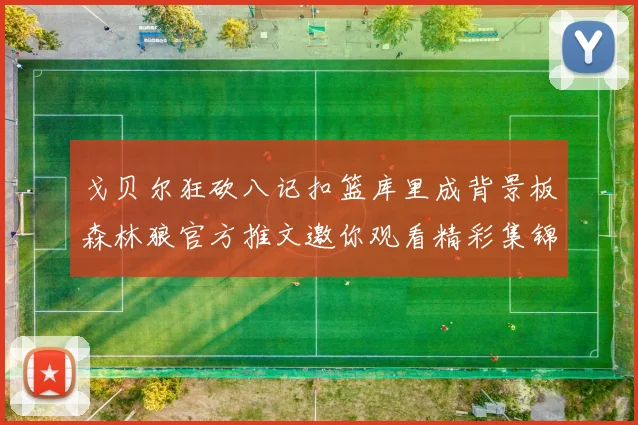 戈贝尔狂砍八记扣篮库里成背景板森林狼官方推文邀你观看精彩集锦
