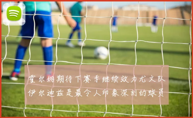 霍尔姆期待下赛季继续效力尤文队伊尔迪兹是最令人印象深刻的球员